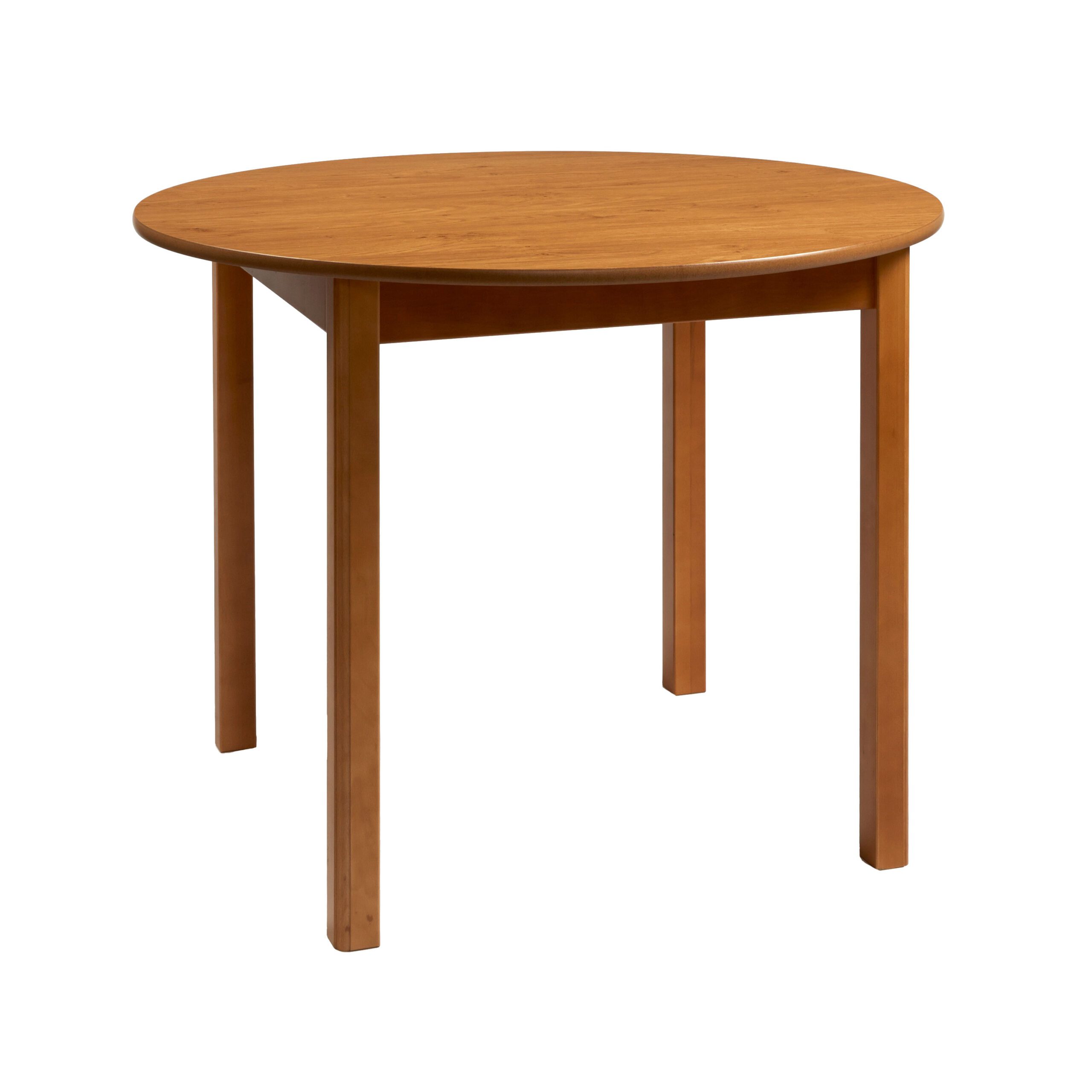Earlwood Circular 4 Seater Dining Table - oak