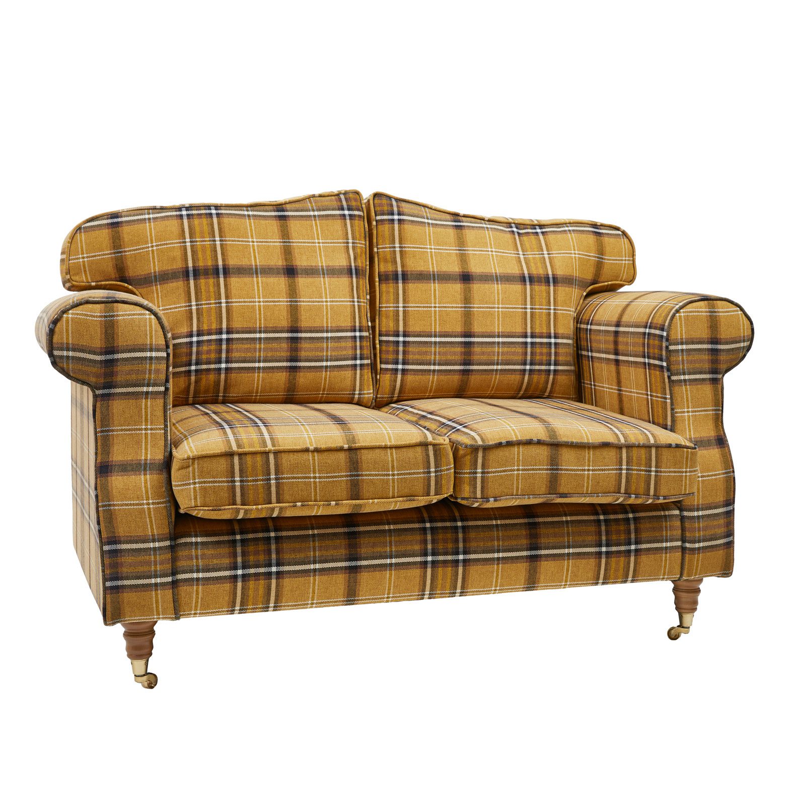 Kingswood 2 Seater Sofa With Cushion Back - angle