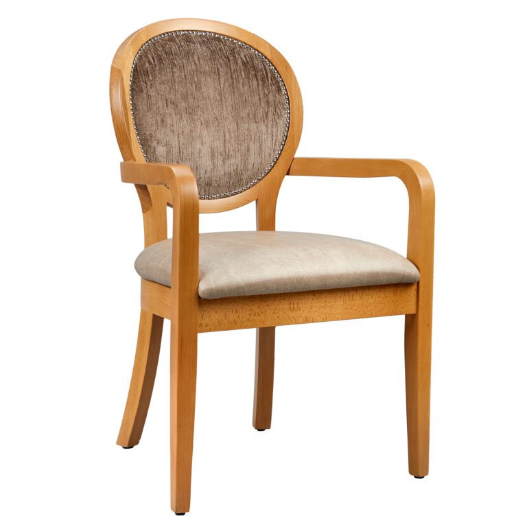 Lavia Chair With Arms - oak