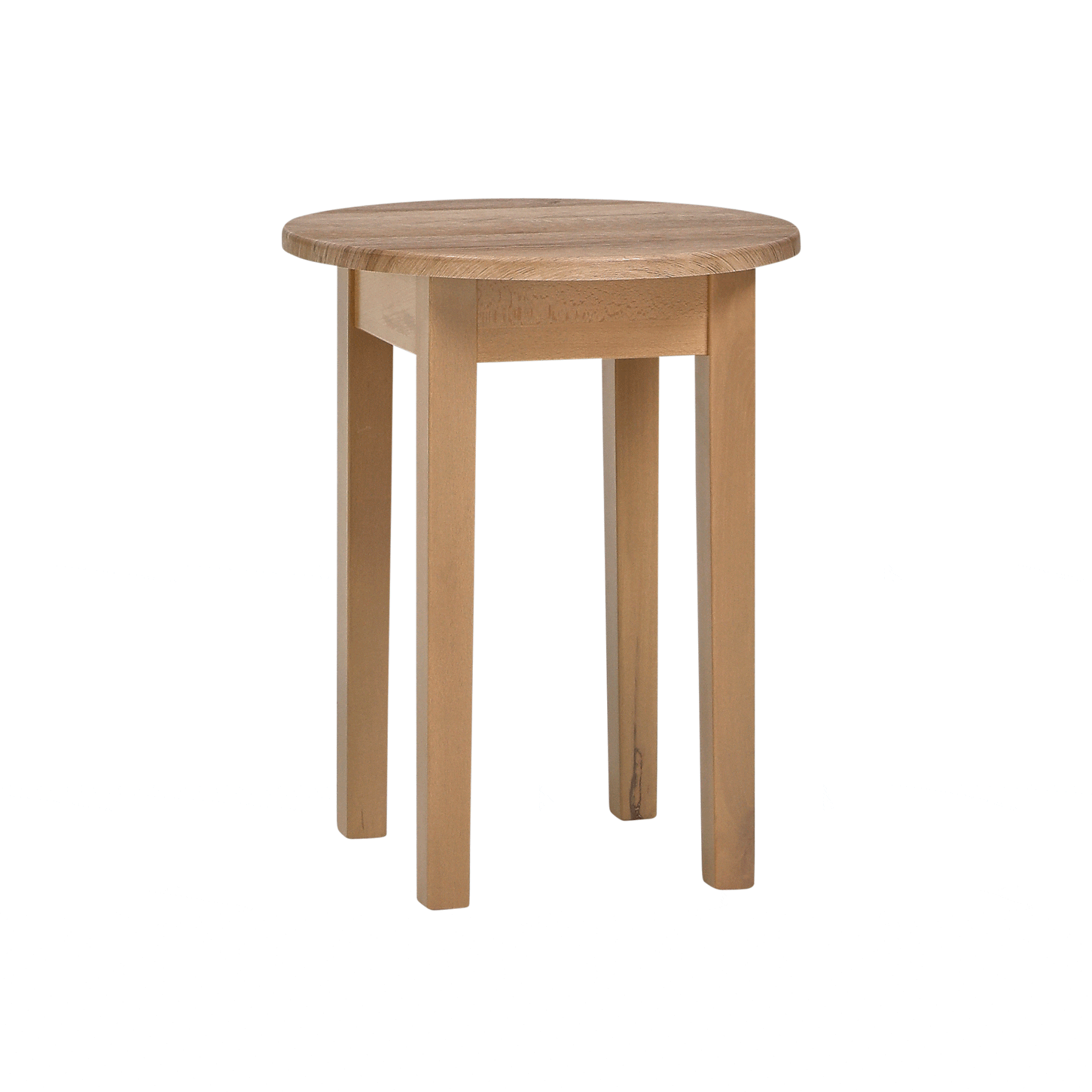 Linton Circular Coffee Table - nera oak