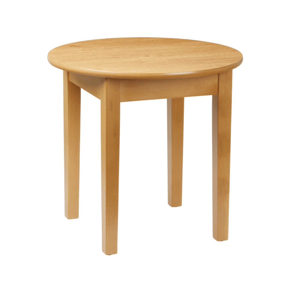 Linton Circular Coffee Table - 600 oak