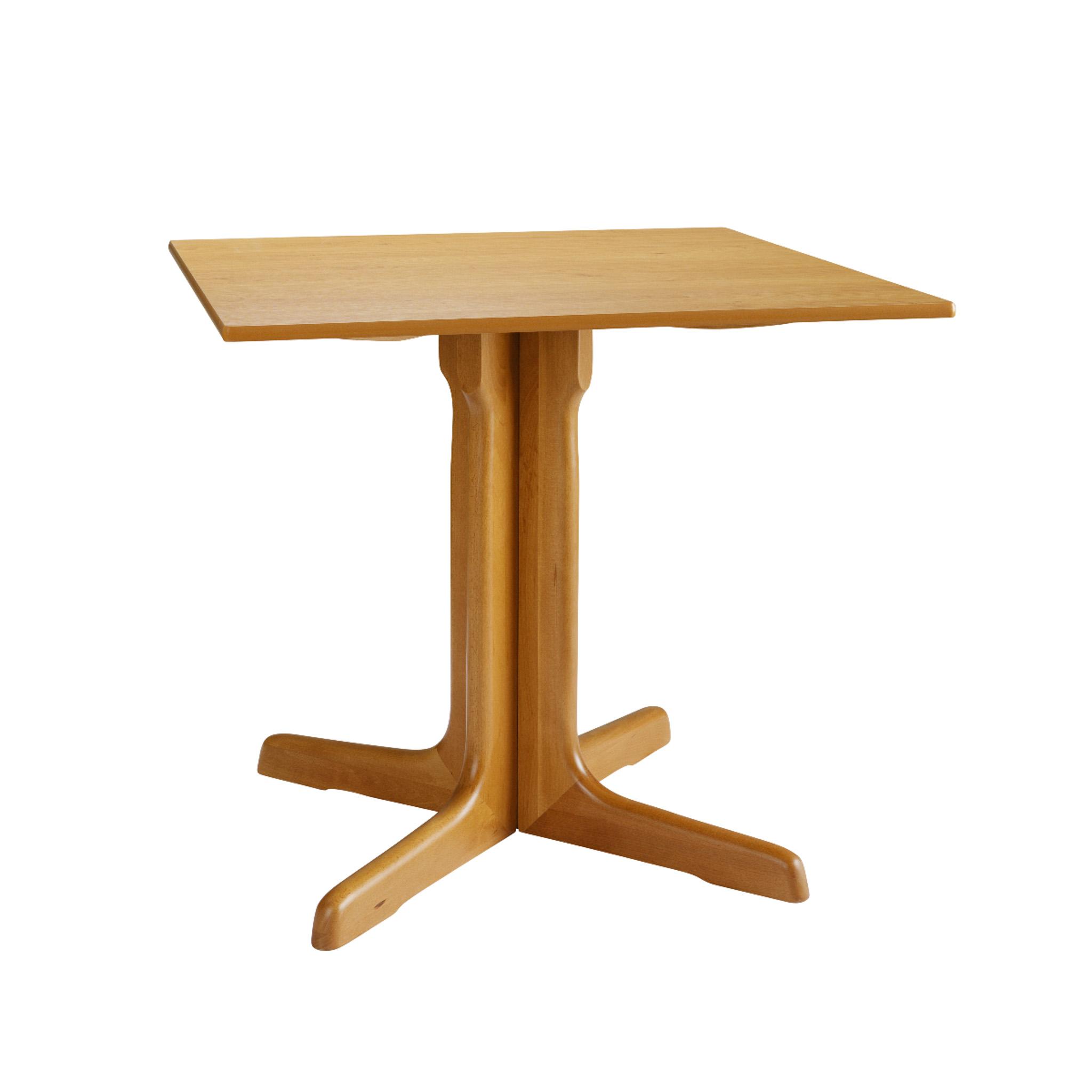 Marlow Square Pedestal Table in Winchester Oak