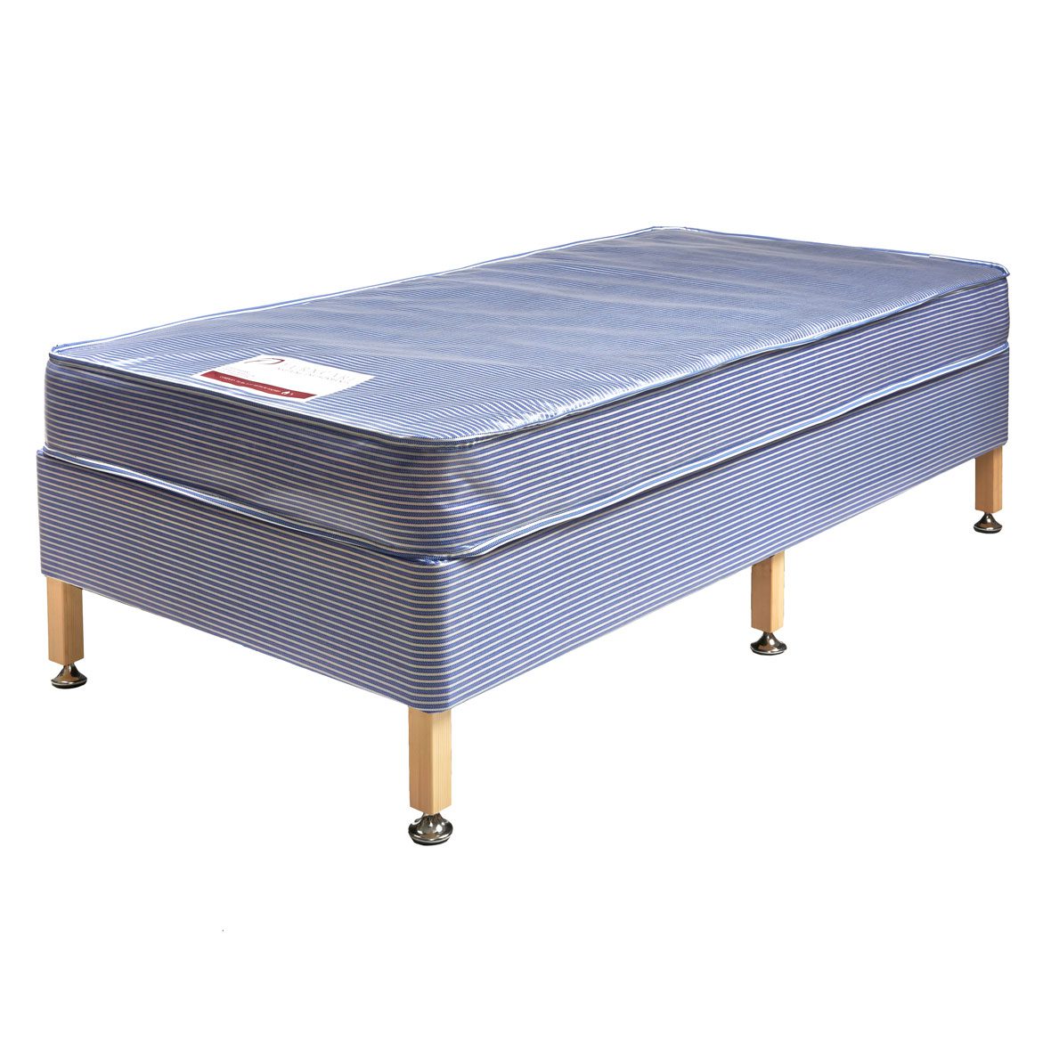 Single Verna care home Bed Base With PVC Cover