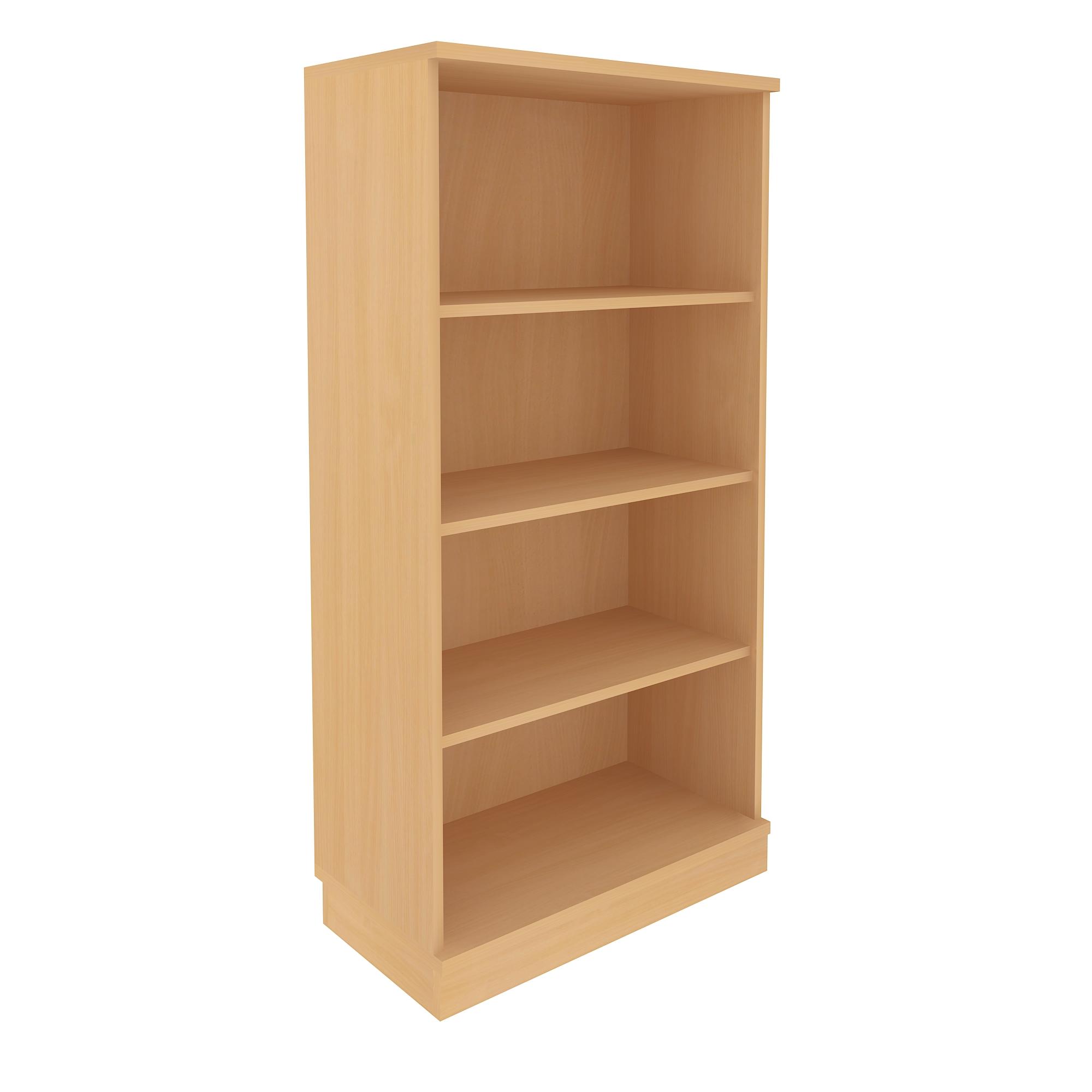 X4N081 Libra 4 Shelf Bookcase