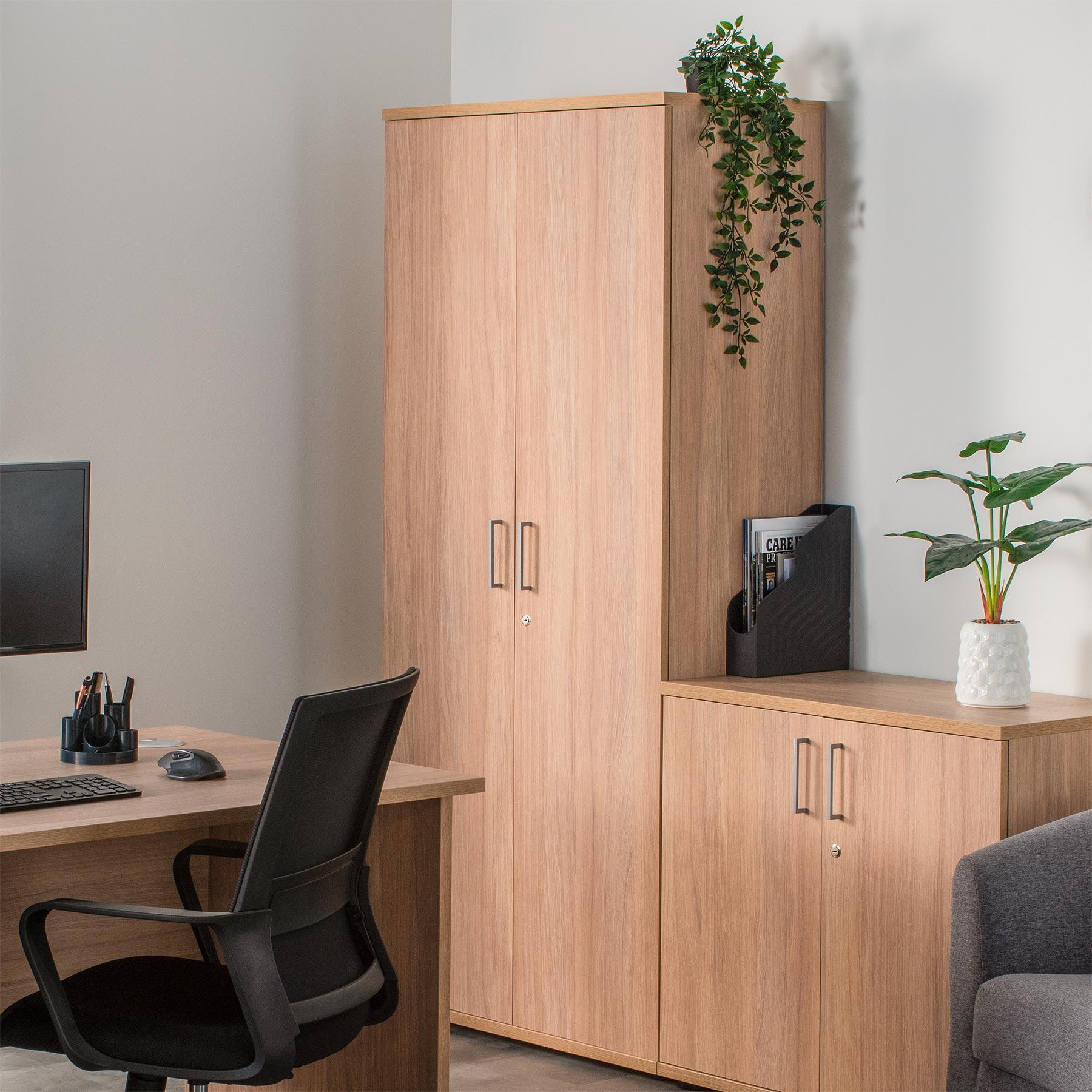 X5C081 Uni 5 Shelf Cupboard Furncare Distinctive Interiors