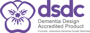 Furncare - Admonere Dementia Double Wardrobe - DSDC Logo